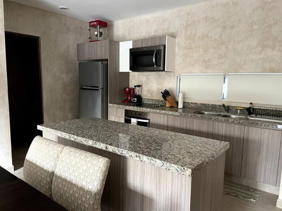 Appartement Departamento Dentro De Aldea Zama à Tulum Extérieur photo