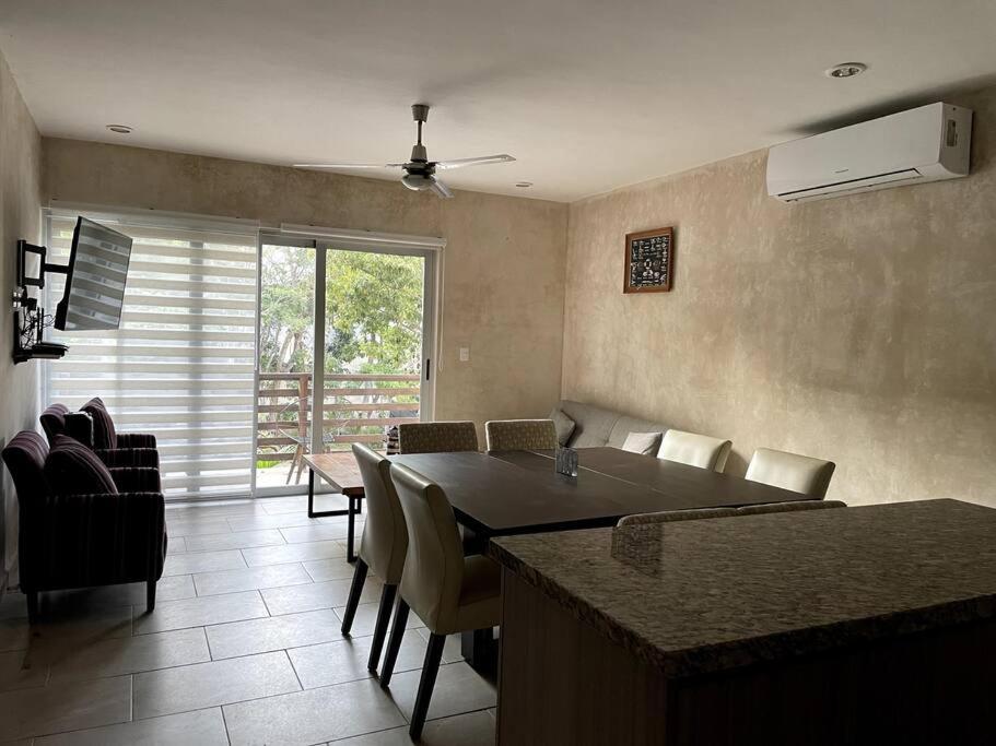 Appartement Departamento Dentro De Aldea Zama à Tulum Extérieur photo