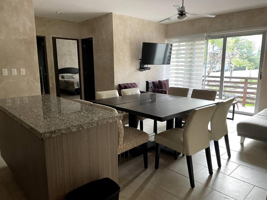 Appartement Departamento Dentro De Aldea Zama à Tulum Extérieur photo